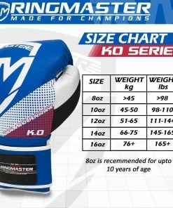 RingMaster Sports KO Series Pro Boxing Gloves