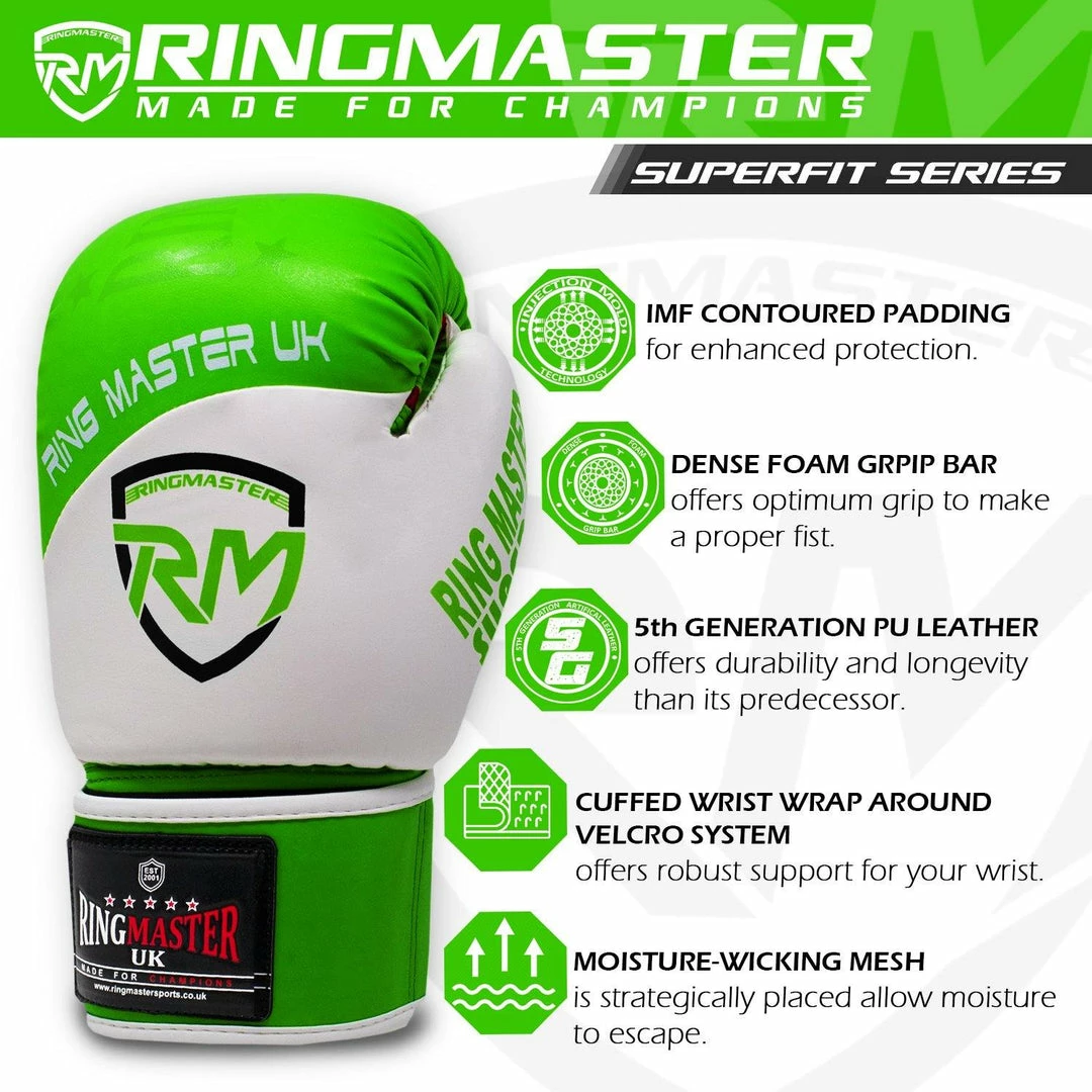 RingMaster Sports Boxing Gloves Superfit Series