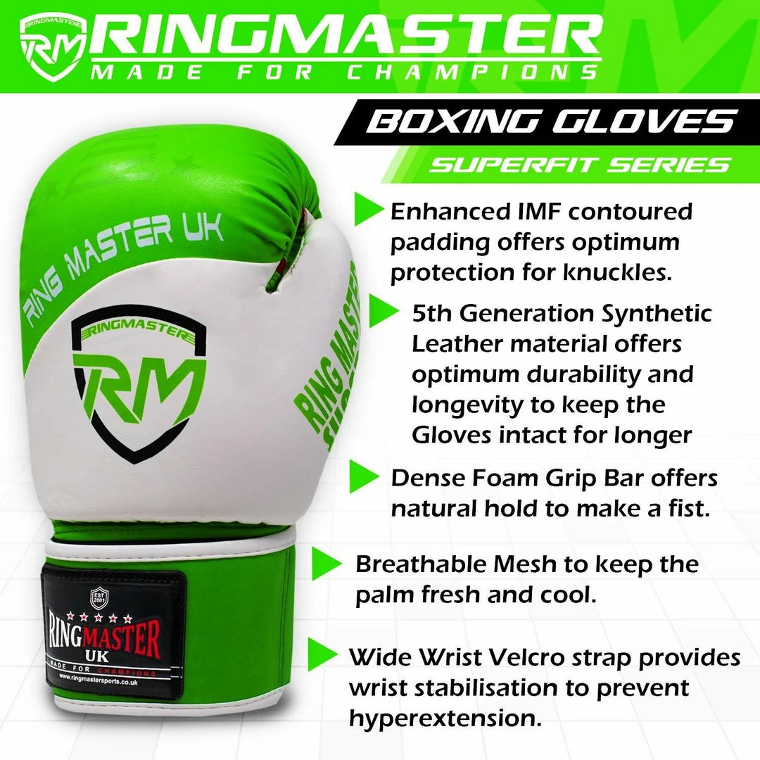 RingMaster Sports Boxing Gloves Superfit Series