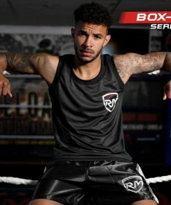 RingMaster Sports BoxR Kids Training Vests Black