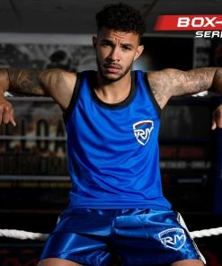 RingMaster Sports BoxR Kids Training Vests Blue