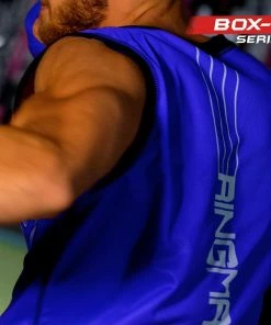 RingMaster Sports BoxR Kids Training Vests Blue