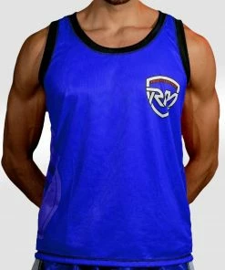 RingMaster Sports BoxR Kids Training Vests Blue