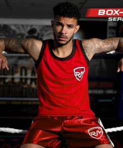 RingMaster Sports BoxR Kids Training Vests Red