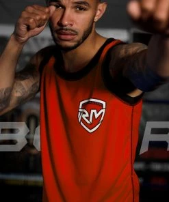 RingMaster Sports BoxR Kids Training Vests Red