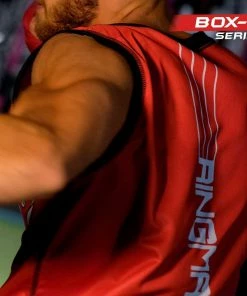 RingMaster Sports BoxR Kids Training Vests Red