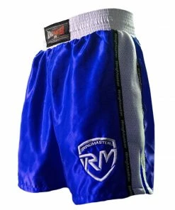 RingMaster Sports BoxR Senior Boxing Shorts Blue