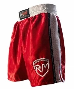 RingMaster Sports BoxR Senior Boxing Shorts Red