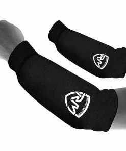 RingMaster Sports Elastic Forearm Support Pads Black