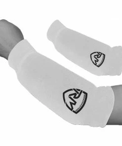 RingMaster Sports Elastic Forearm Support Pads White