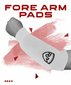 RingMaster Sports Elastic Forearm Support Pads White