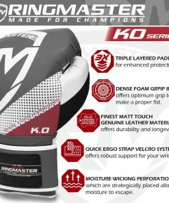 RingMaster Sports KO Series Pro Boxing Gloves