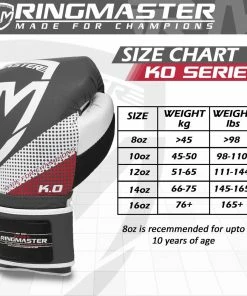 RingMaster Sports KO Series Pro Boxing Gloves