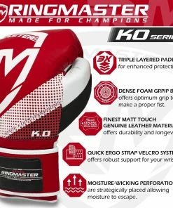RingMaster Sports KO Series Pro Boxing Gloves