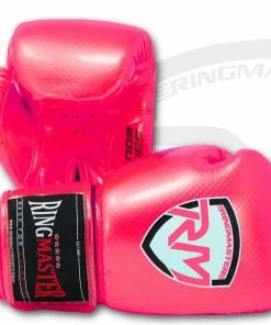RingMaster Sports - Phenom Kids Boxing Gloves CarbonTech Hot Pink