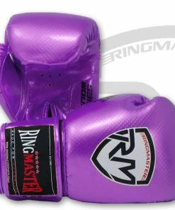 RingMaster Sports - Phenom Kids Boxing Gloves CarbonTech Purple