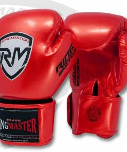 RingMaster Sports - Phenom Kids Boxing Gloves CarbonTech Red