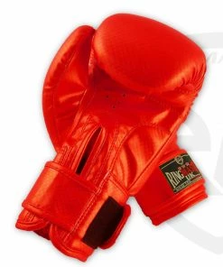RingMaster Sports - Phenom 1 Kids Boxing Gloves CarbonTech Red