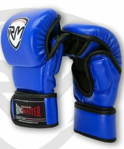 RingMaster Sports Warrior Series MMA Gloves 8oz Blue