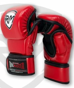 RingMaster Sports Warrior Series MMA Gloves 8oz Red