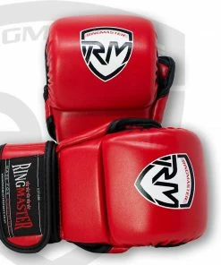 RingMaster Sports Warrior Series MMA Gloves 8oz Red