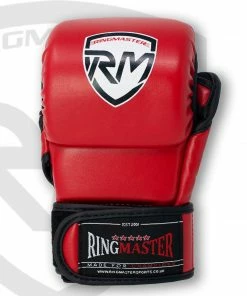 RingMaster Sports Warrior Series MMA Gloves 8oz Red