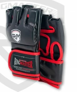 RingMaster Sports Warrior Series MMA Gloves 5oz Black