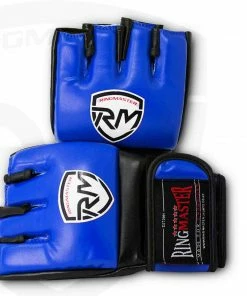 RingMaster Sports Warrior Series MMA Gloves 5oz Blue