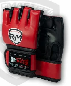RingMaster Sports Warrior Series MMA Gloves 5oz Red
