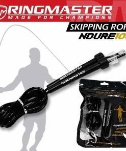 RINGMASTER SPORTS SKIPPING ROPE 3M BLACK Fitness