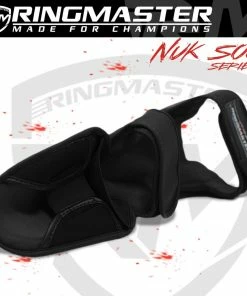 Kickboxing RingMaster Sports Shin Instep Guard Nuk Soo Series Black