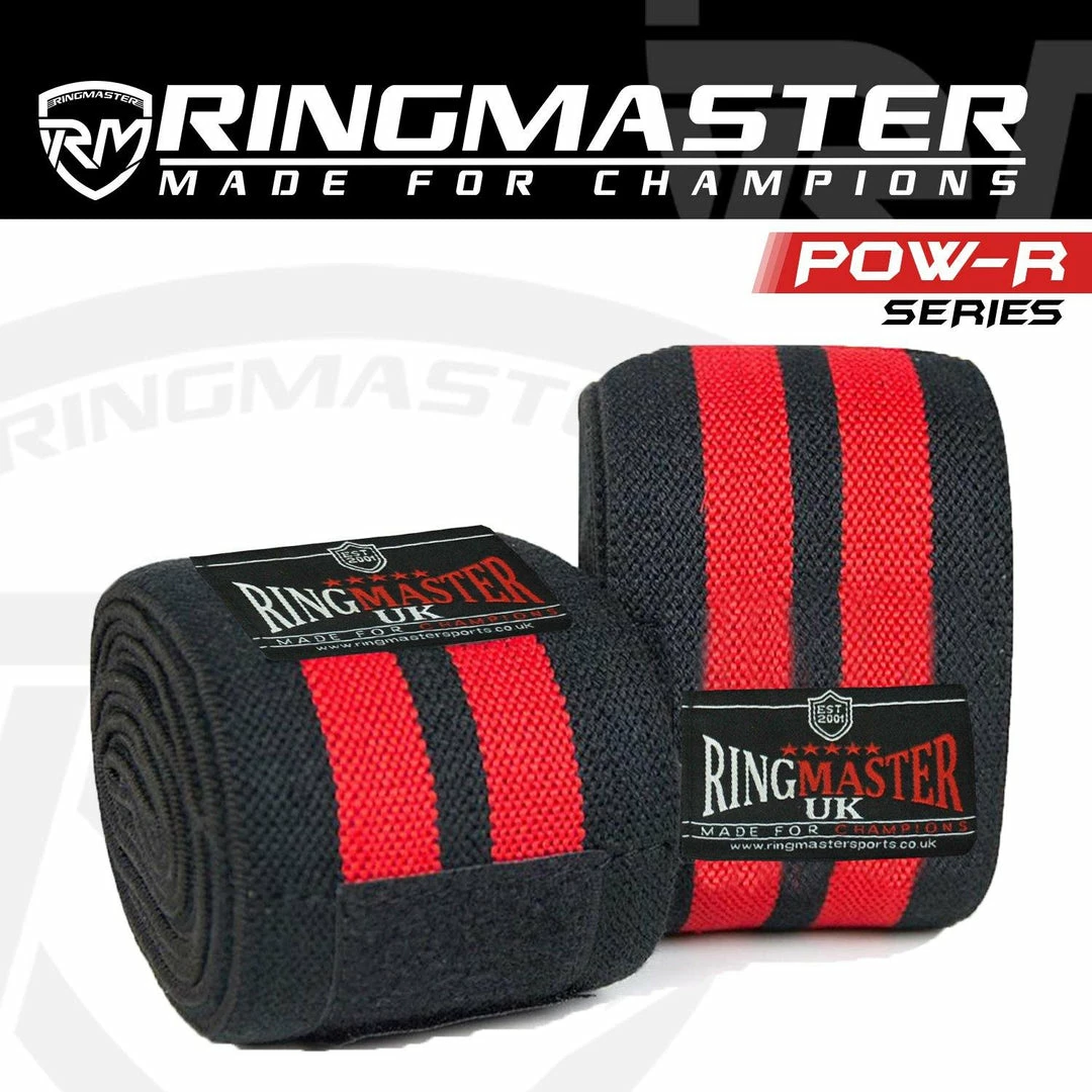 Fitness RingMaster Sports PowR Knee Support Wraps