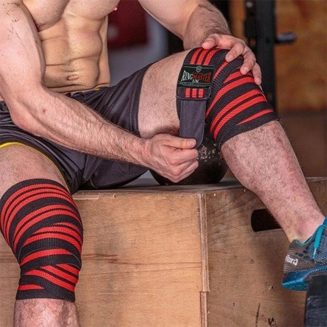 Fitness RingMaster Sports PowR Knee Support Wraps