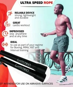 Fitness Ultra Speed Rope By RingMaster Sports