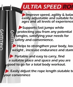 Fitness Ultra Speed Rope By RingMaster Sports
