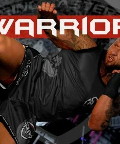 RingMaster Sports Warrior Thai / Kickboxing Shorts Black