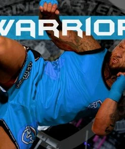 RingMaster Sports Warrior Thai / Kickboxing Shorts Blue