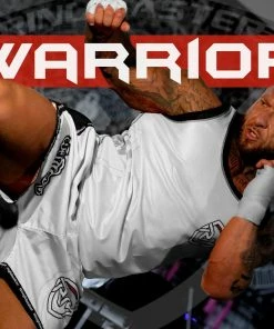 RingMaster Sports Warrior Thai / Kickboxing Shorts White