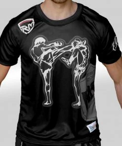 RingMaster Sports Warrior Kids Kickboxing T-Shirt Black