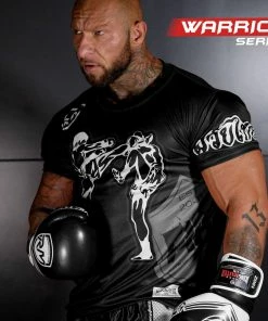 RingMaster Sports Warrior Kickboxing T-Shirt Black