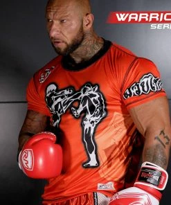 RingMaster Sports Warrior Kickboxing T-Shirt Red
