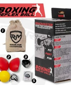 RingMaster Sports Head Speed Ball / Boxing Reflex Ball Kids