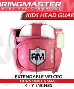 RingMaster Sports Kids Boxing HeadGuard Pink