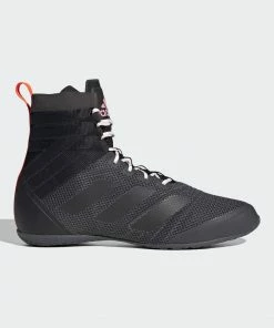 Adidas Speedex 18 Boxing Boot Black And Red