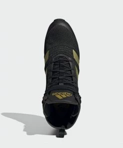 Adidas Speedex 18 Boxing Boot Black And Gold