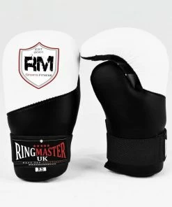 RingMaster Sports Semi Contact Point Gloves Taekwondo Kickboxing Black Martial Arts