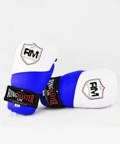 RingMaster Sports Semi Contact Point Gloves Taekwondo Kickboxing Blue