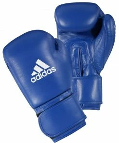 RingMaster Sports Brands Adidas AIBA Licensed Boxing Gloves - Blue