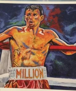 Pattrick Killian **Signed & Framed** Anthony "Million Dolla" Crolla Painting Print Poster Original Painting By Patrick J. Killian