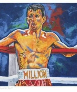 Pattrick Killian Patrick Killian Art **Signed** Anthony "Million Dolla" Crolla Painting Print Poster Original Painting By Patrick J. Killian